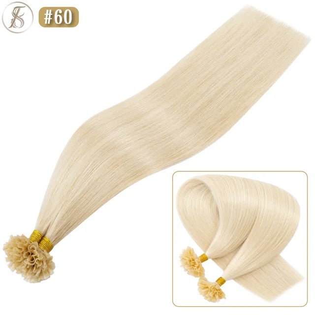 100pcs TESS UTip Keratin Fusion Hair Extensions - GirlnamedParis