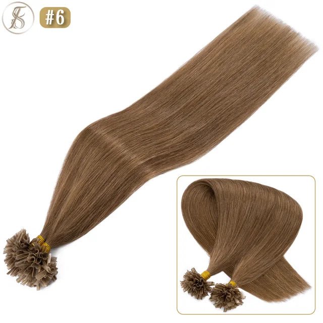 100pcs TESS UTip Keratin Fusion Hair Extensions - GirlnamedParis