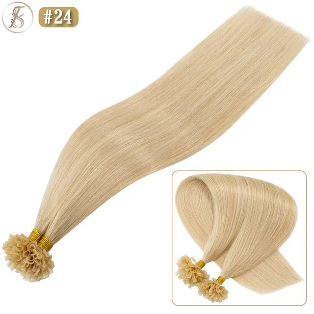 100pcs TESS UTip Keratin Fusion Hair Extensions - GirlnamedParis