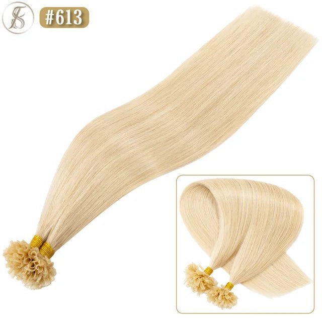 100pcs TESS UTip Keratin Fusion Hair Extensions - GirlnamedParis