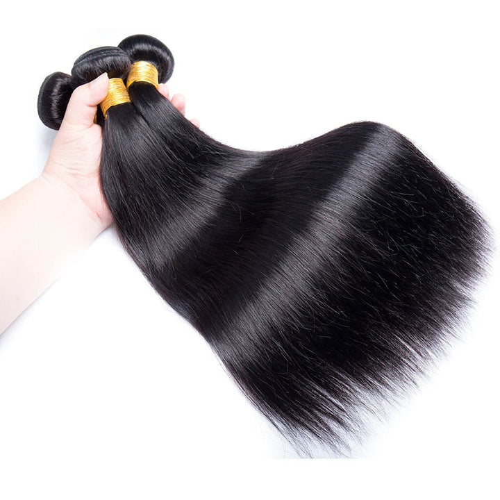 30 Brazilian Straight 100 Human Hair Bundles - GirlnamedParis