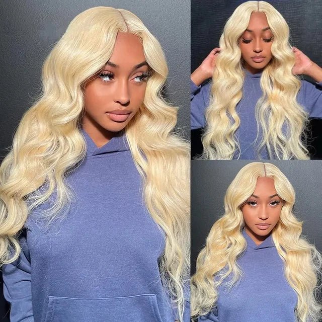 613 Blonde Brazilian Body Wave Human Hair Bundles - GirlnamedParis