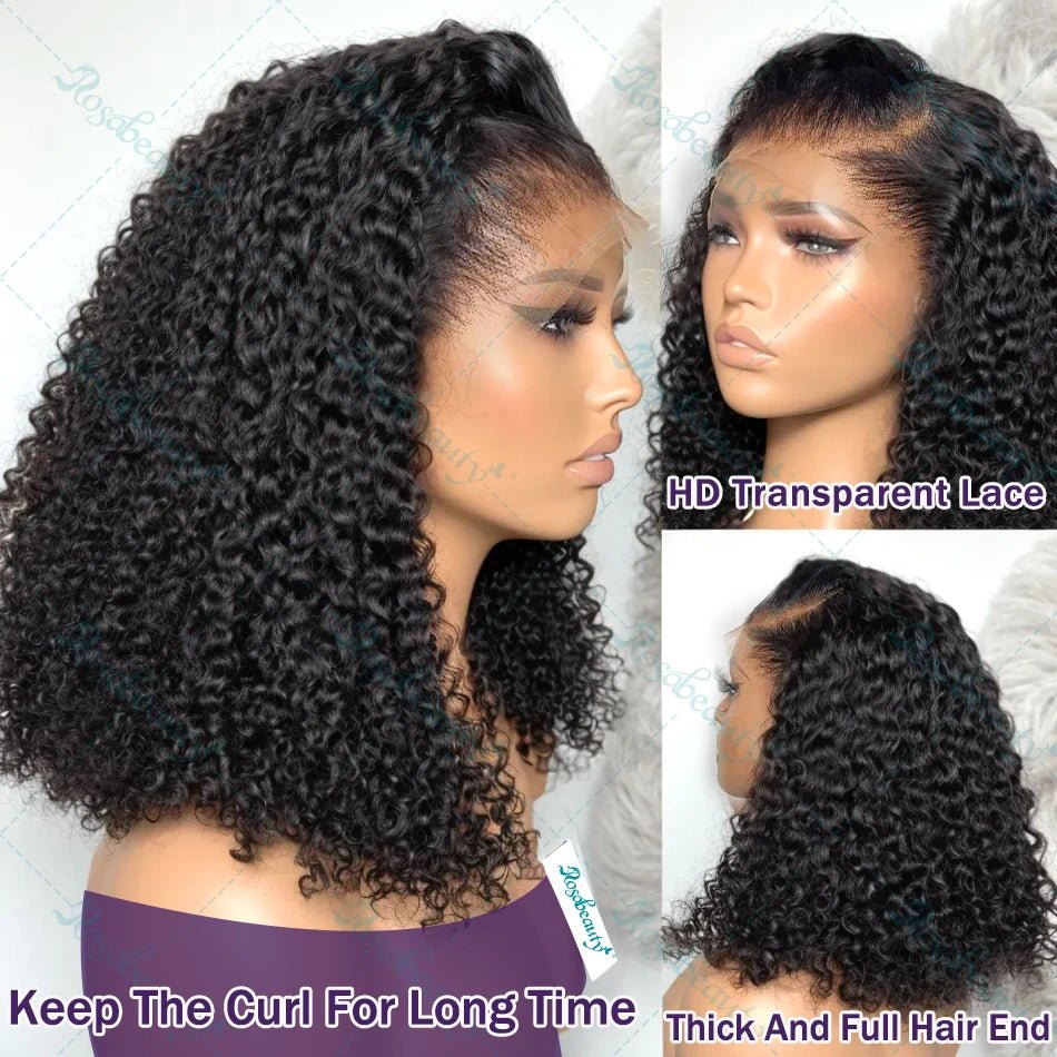 Brazilian Deep Wave Lace Front PrePlucked Bob Wig - GirlnamedParis