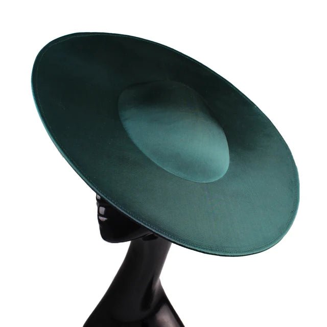 Elegant 40CM Satin Fascinator Base for DIY Hats - GirlnamedParis