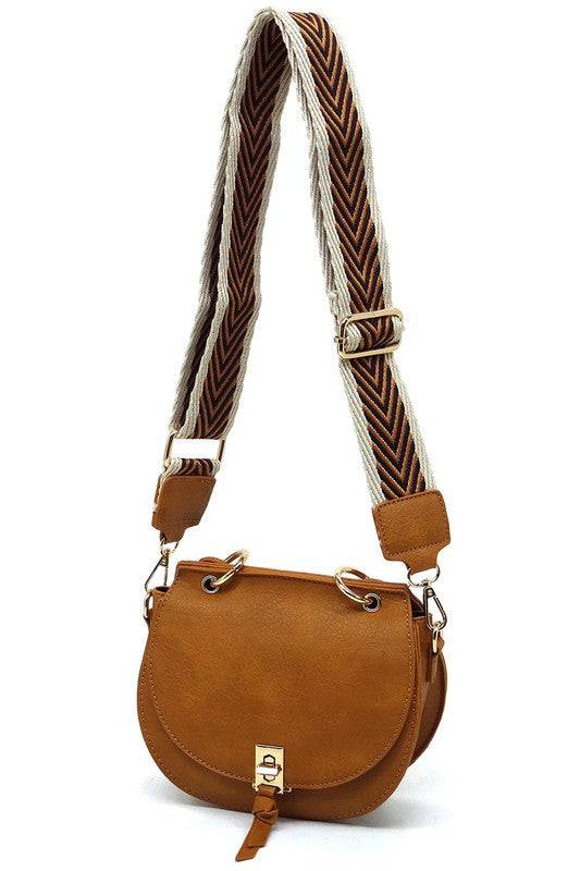 Fashion Flap Saddle Satchel Crossbody Bag - GirlnamedParis