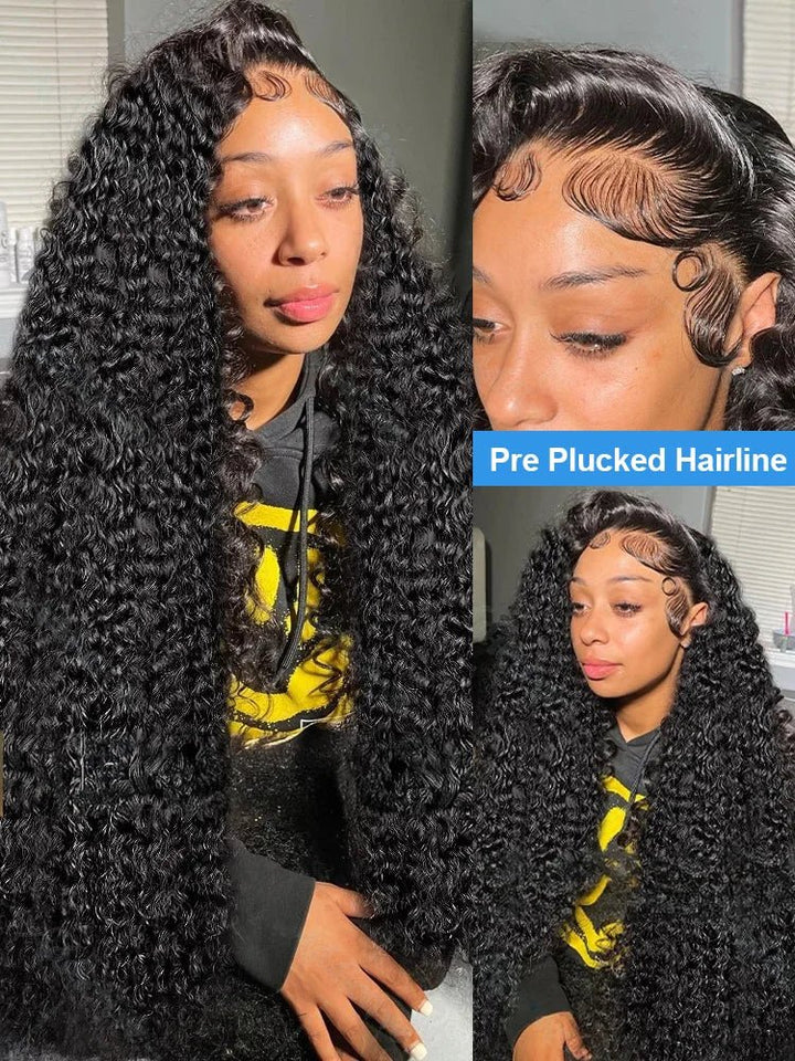 HD Lace Front Human Hair Wig Loose Deep Wave 3040 Glueless - GirlnamedParis