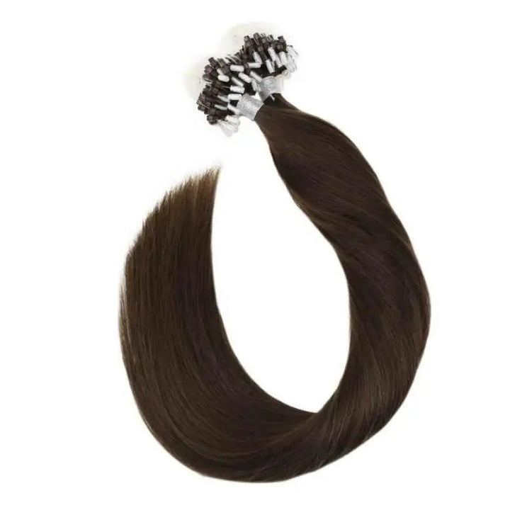 LaaVoo 100 Brazilian Micro Link Hair Extensions - GirlnamedParis