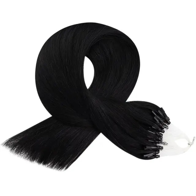 LaaVoo 100 Brazilian Micro Link Hair Extensions - GirlnamedParis