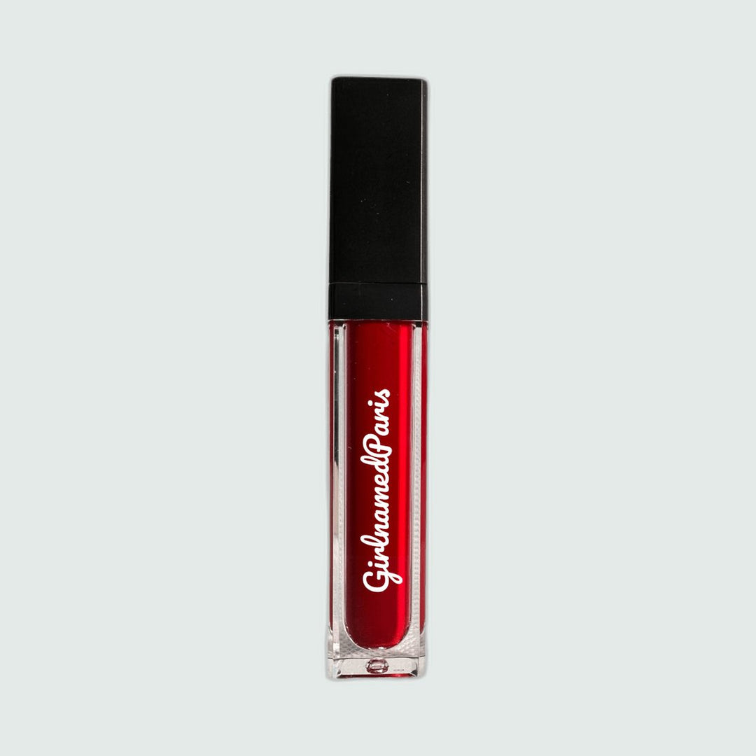 Matte Liquid Lip Stick - Deep Red - GirlnamedParis