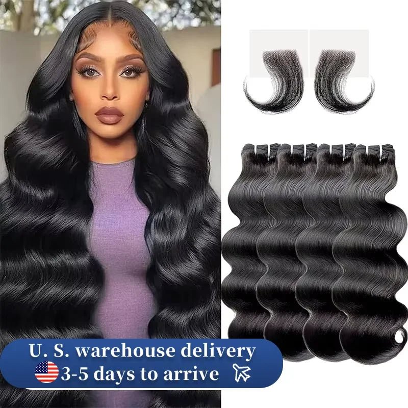 Natural Body Wave Hair Bundles for Black Women - GirlnamedParis