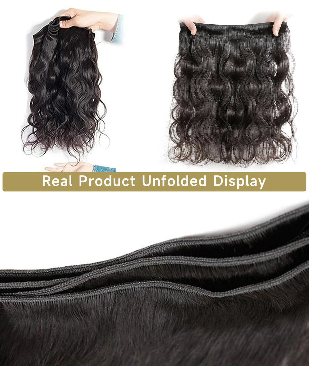 Natural Body Wave Hair Bundles for Black Women - GirlnamedParis