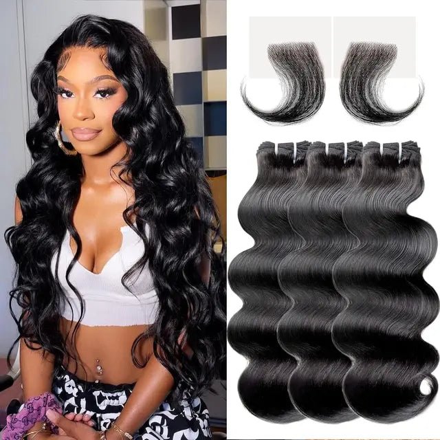 Natural Body Wave Hair Bundles for Black Women - GirlnamedParis