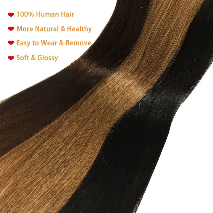 Seamless TapeIn Remy Hair Extensions 1626 Straight - GirlnamedParis