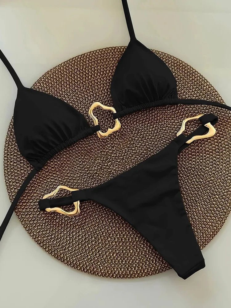 Sexy Brazilian Halter Neck Microbikini Set 2024 - GirlnamedParis