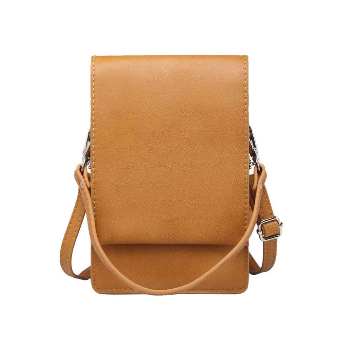 Women Small Crossbody Purse Cell Phone Pouch sif2078 - 305TAN - GirlnamedParis