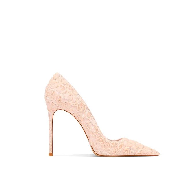 Womens Pointed Toe Stiletto Heels for SpringFall Banquets - GirlnamedParis