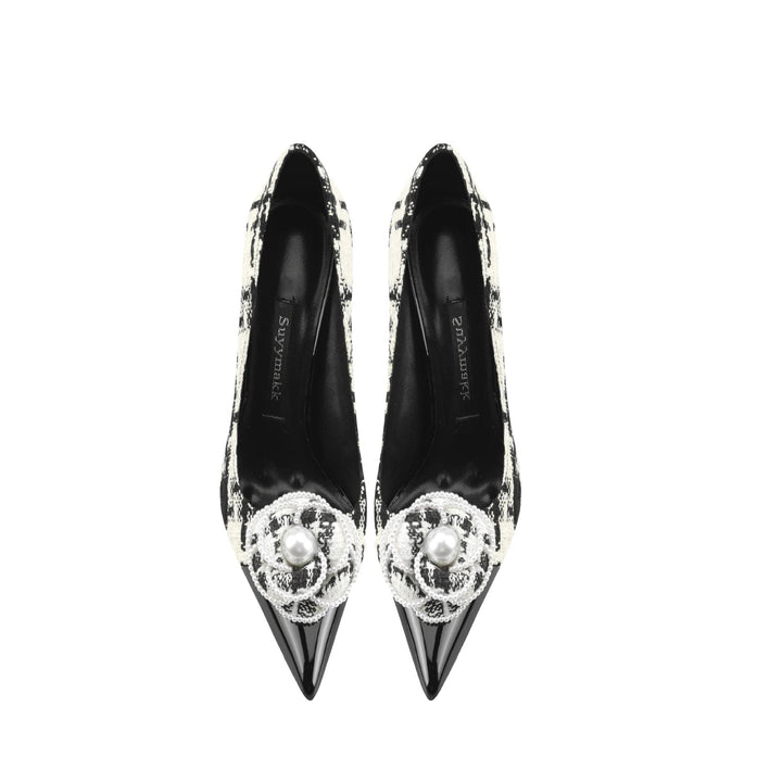 Womens Sleek Pointed High Heels for Spring Fall - GirlnamedParis