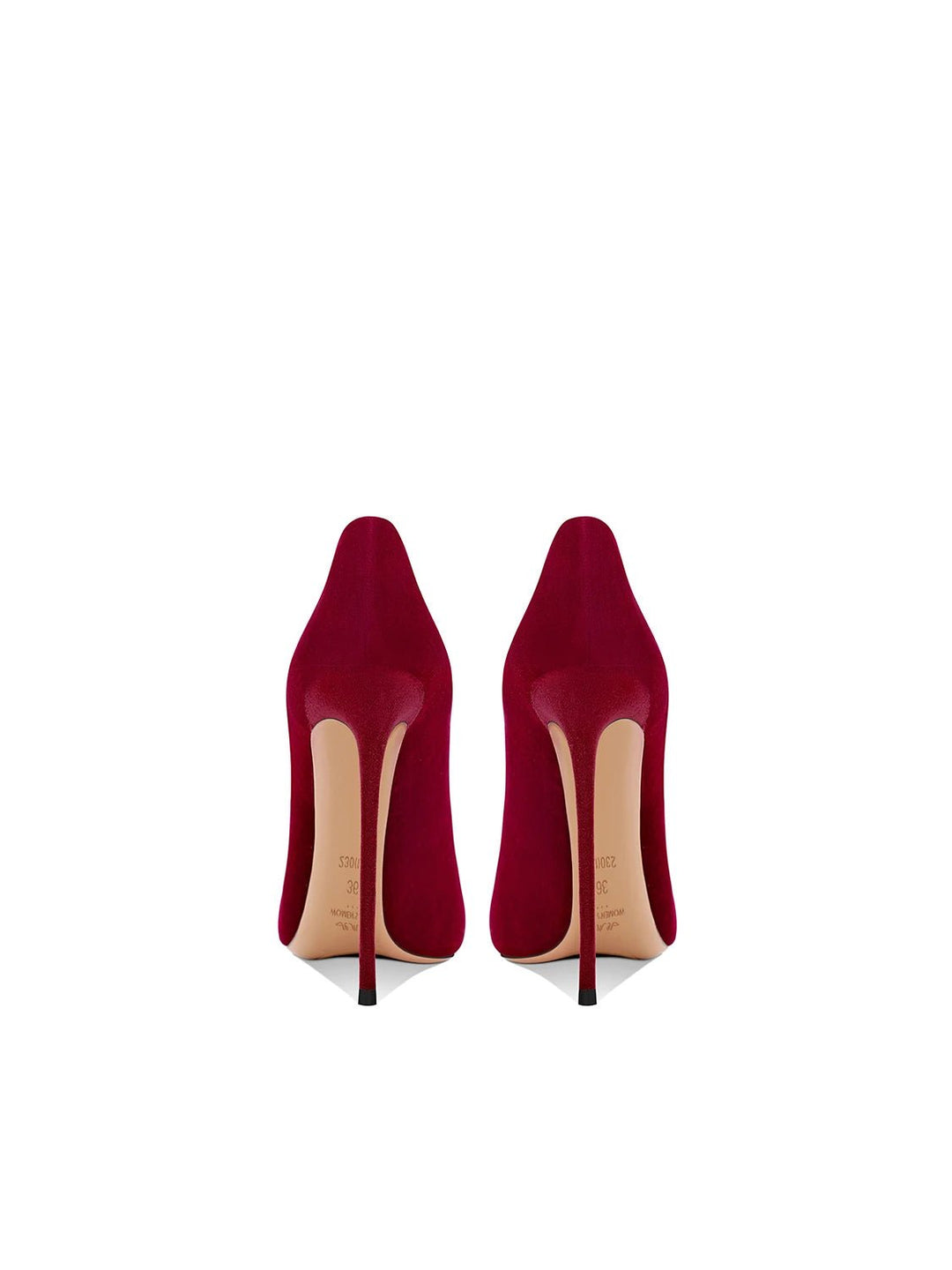 Womens Spring Wine Red High Heels for Weddings - GirlnamedParis