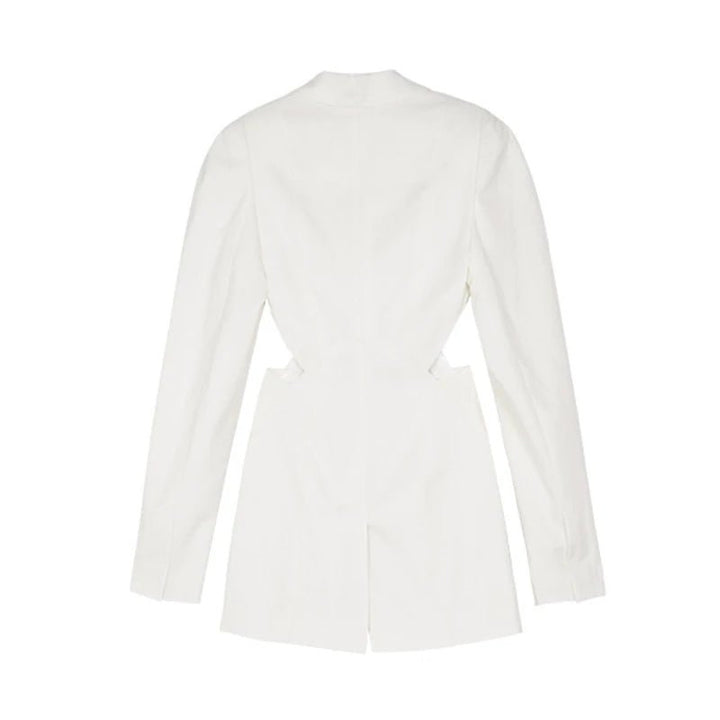 Womens White Blazer Paris - Luxury - GirlnamedParis